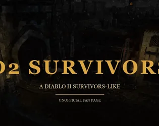Cover art for the D2 Survivors browser game.