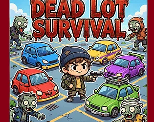 Cover art for Dead Lot Survival, a top-down zombie looter.