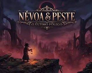 Cover art for Névoa & Peste, a gothic action platformer.
